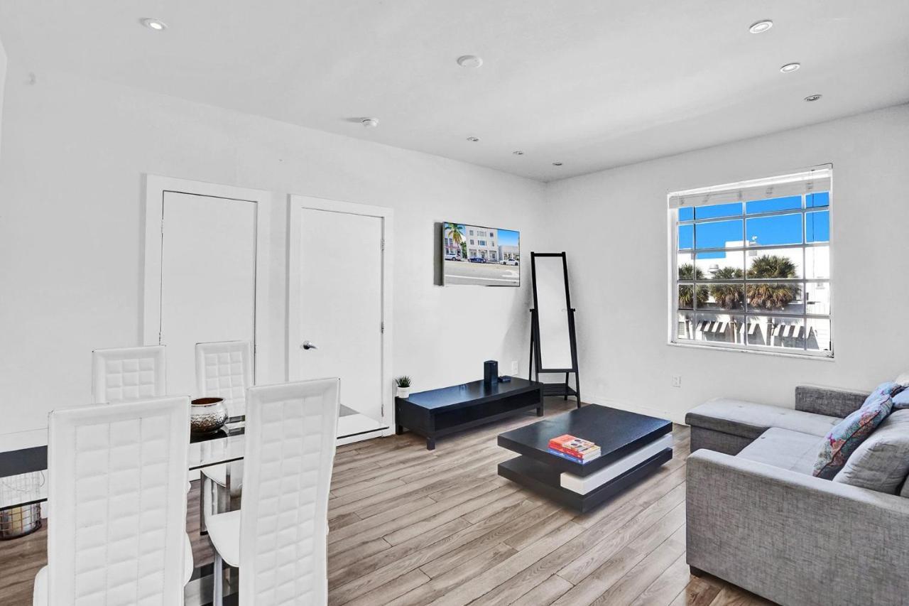 Luxe 2Br1Bath South Beach 1 Min Walk From Ocean Miami Beach Bagian luar foto