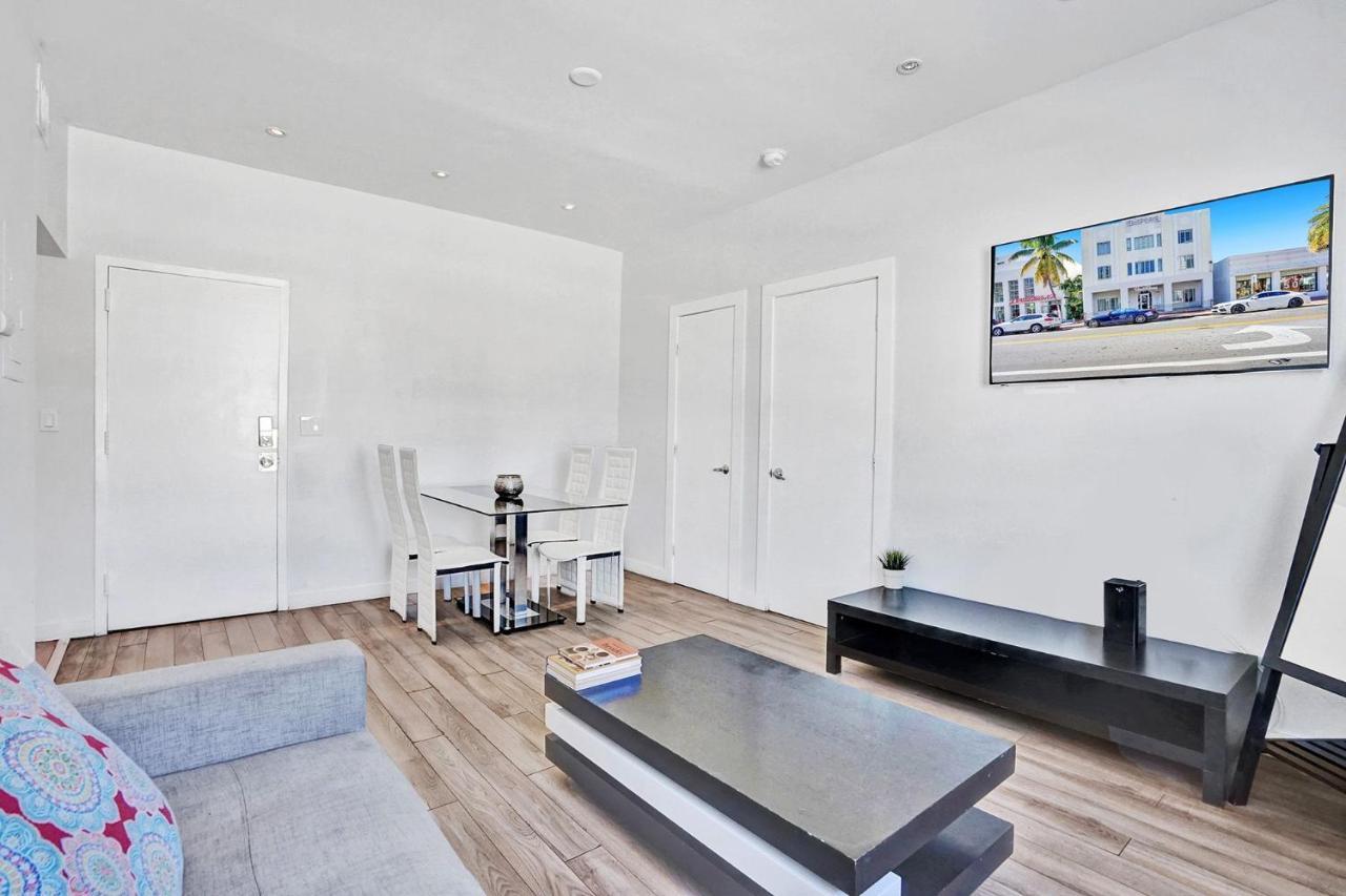 Luxe 2Br1Bath South Beach 1 Min Walk From Ocean Miami Beach Bagian luar foto